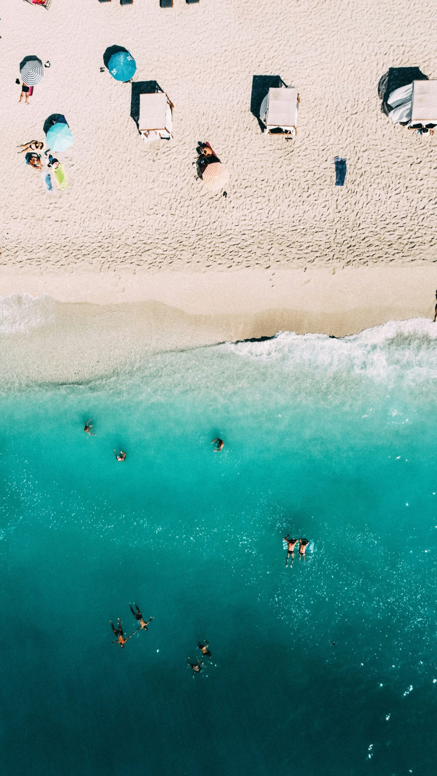 Kathisma Beach and turquoise sea on Lefkada island