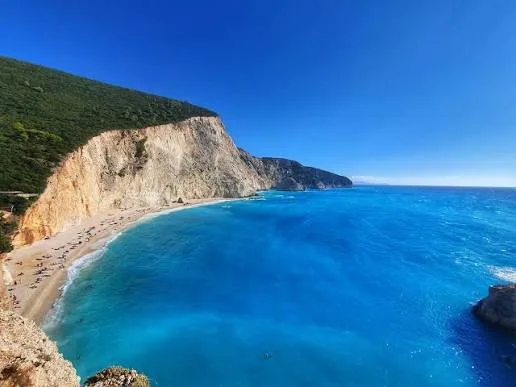 Lefkada west coast sea view near Porto Katsiki villas